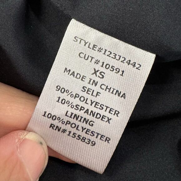 VICI Olia Navy Belted Blazer Vest Jacket Top Size XS - Picture 10 of 12